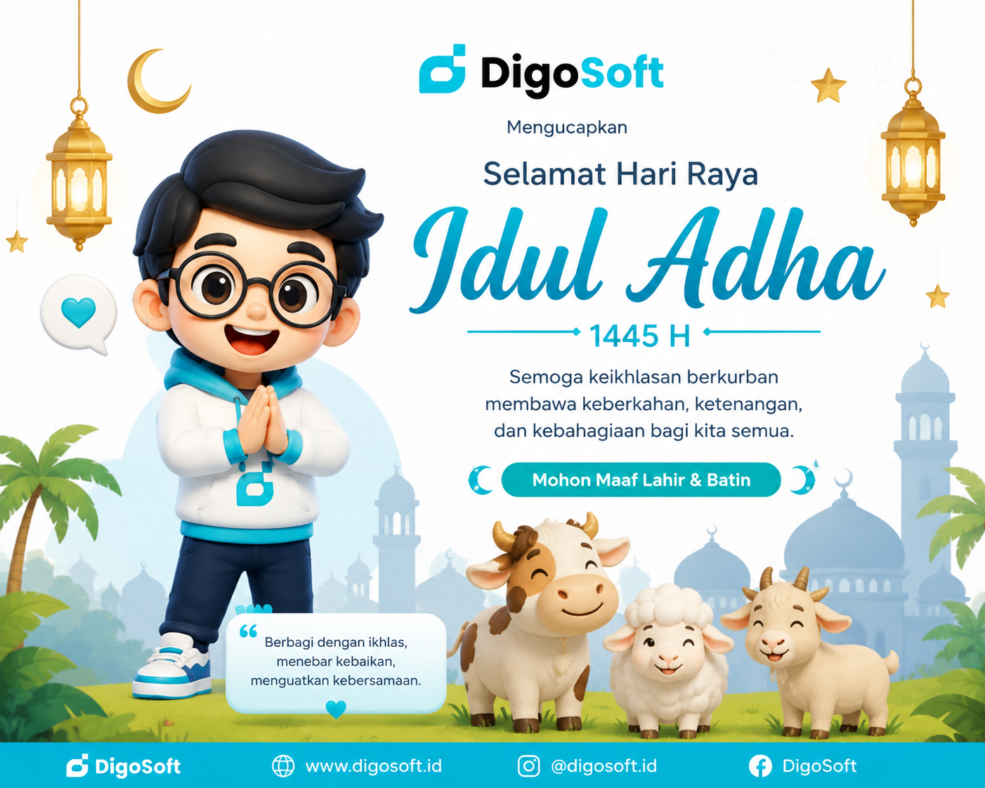 Idul Adha 1445 H: Merayakan Keikhlasan dan Semangat Berbagi